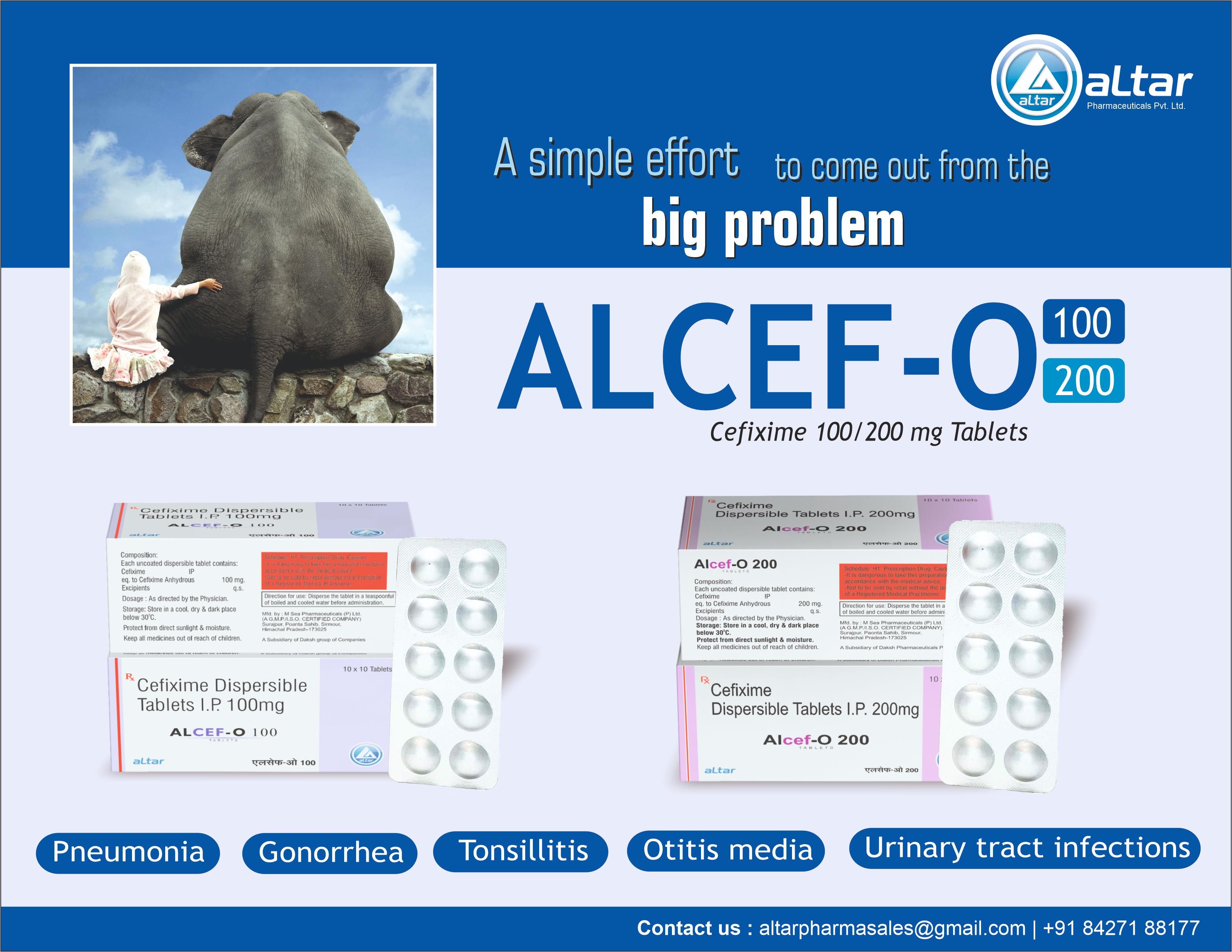 ALCEF-O 200 LB Tablets